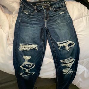 American eagle high rise jeggings